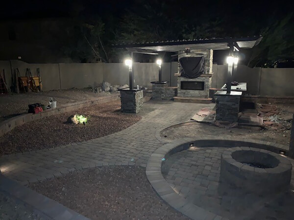 Arizona Creations Landscaping Lighting Installation in Maricopa County AZ
