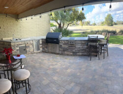 outdoor kitchens